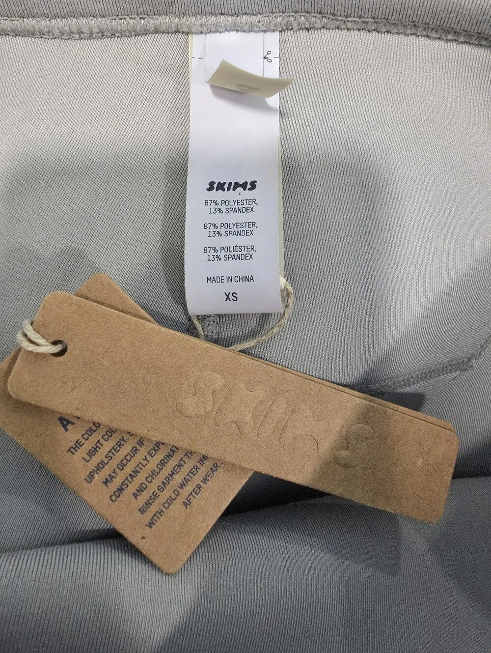 Skims Sports Swim Mid Thigh Short in Chrome -NWT